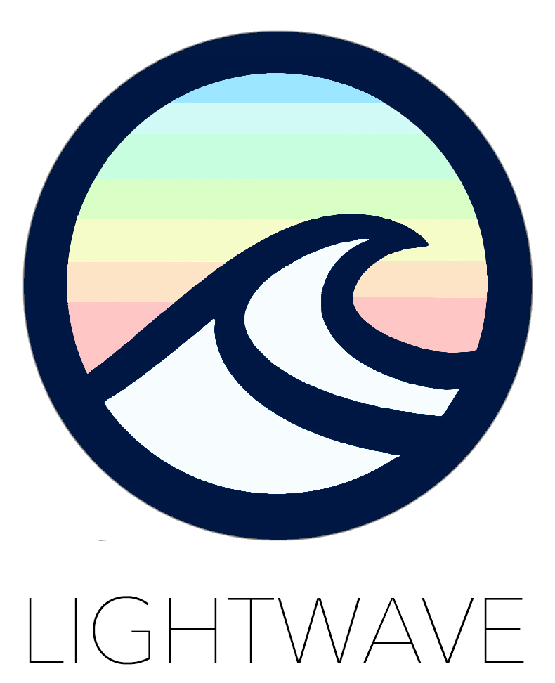 LIGHTWAVE LOGO + NAME (PNG)